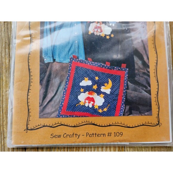 5/$25 Sew Crafty - Pattern #109 Floating On Cloud 9 Pattern 1995 - Picture 2 of 8